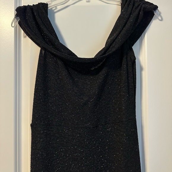 Elegant Black Sparkle Dress - Picture 1 of 6